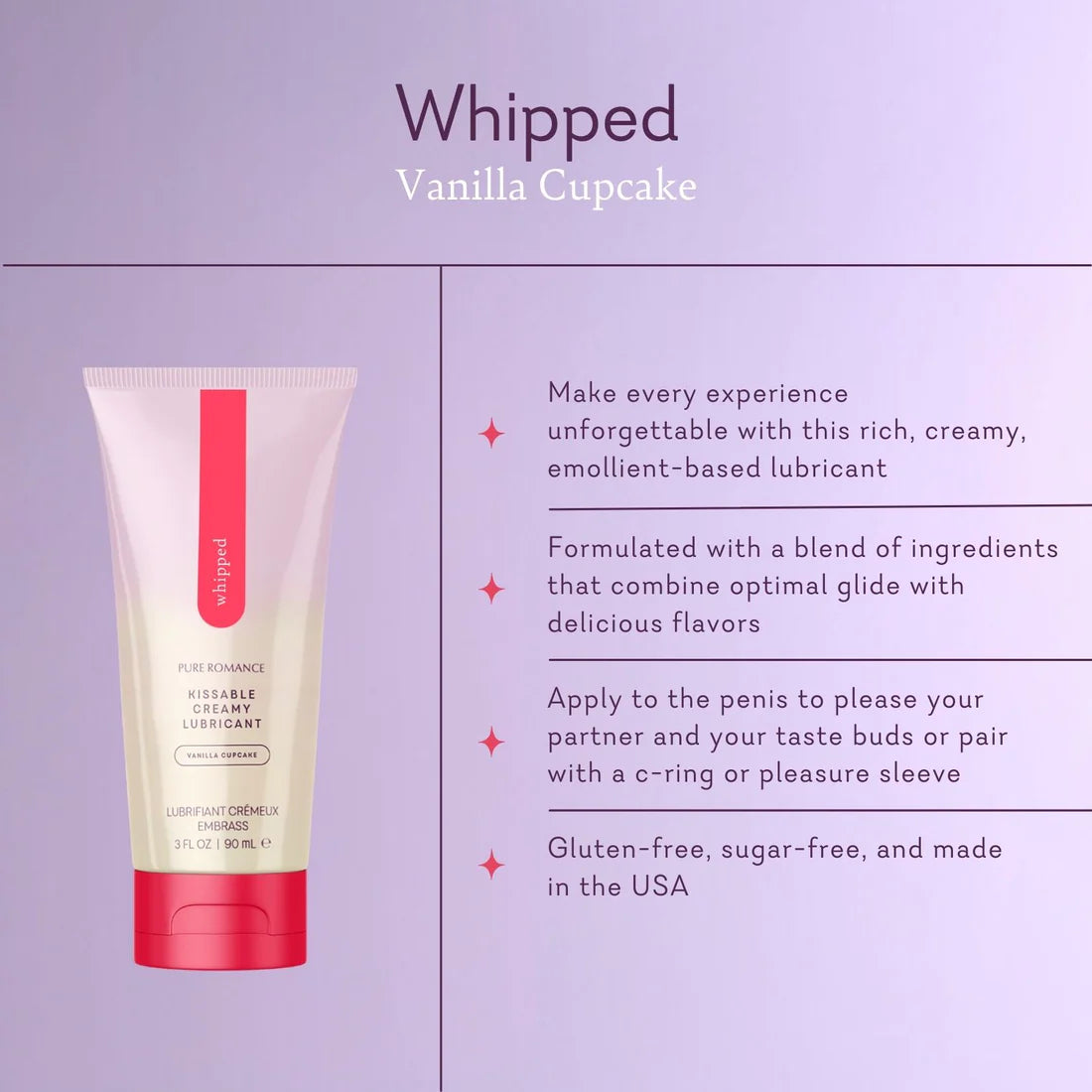 Whipped Lubricant
