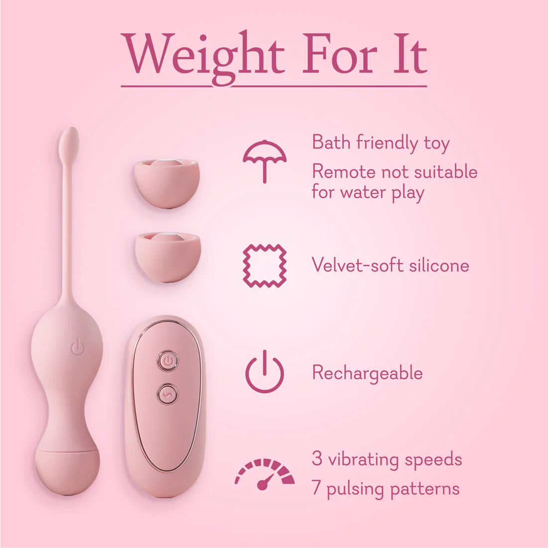 Weight for it.