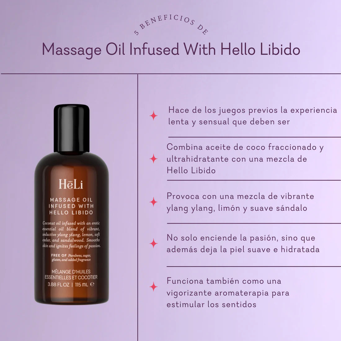 Massage Oil with libido booster